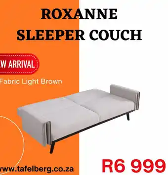 Tafelberg Furnishers Roxanne sleeper couch offer
