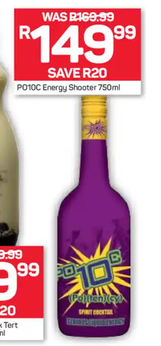 Pick n Pay Liquor PO10C Energy Shooter 750ml offer