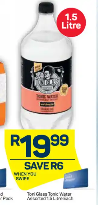 Pick n Pay Liquor Toni Glass Tonic Water Assorted 1.5 Litre offer