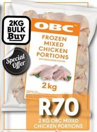 OBC Meat & Chicken 2 KG OBC MIXED CHICKEN PORTIONS offer