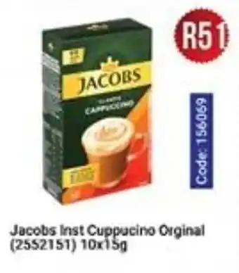 Jacobs Inst Cuppucino Orginal (2552151) 10x15g