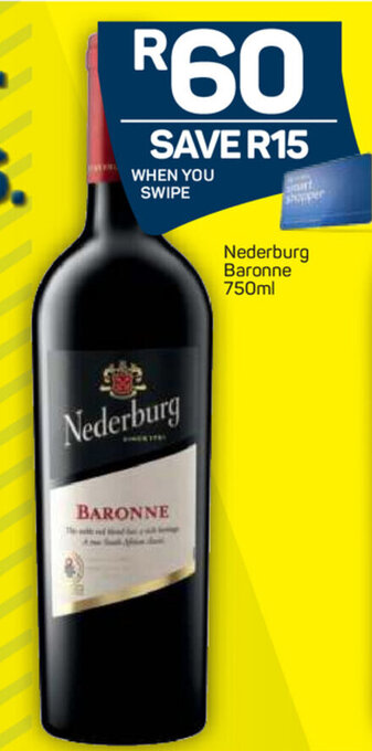 Pick n Pay Liquor Nederburg Baronne 750ml offer