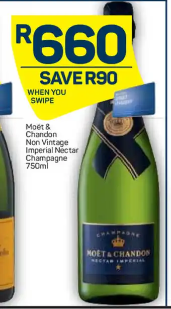 Pick n Pay Liquor Moët & Chandon Non Vintage Imperial Nectar Champagne 750ml offer