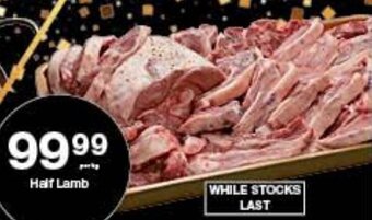 Checkers Half Lamb offer