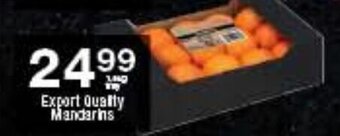Checkers Export Quality Mandarins offer