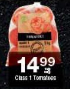 Checkers Class 1 Tomatoes offer