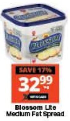 Checkers Blossom Lite Medium Fat Spread offer