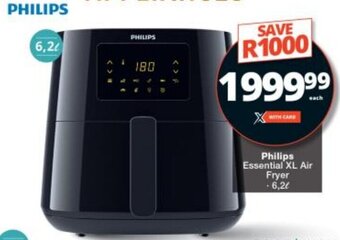 Checkers Philips Essential XL Air Fryer +6,2L offer