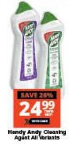 Checkers Handy Andy Cleaning Agent All Variants offer