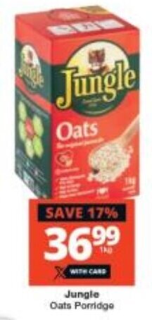 Checkers Jungle Oats Porridge offer
