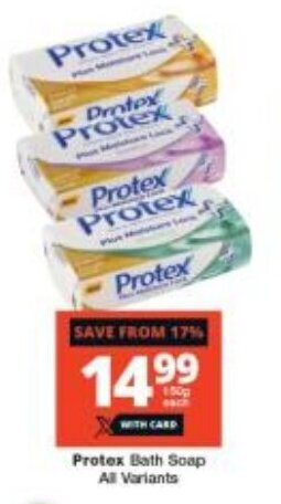 Checkers Protex Bath Soap All Variants offer