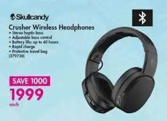 Makro Skullcandy Crusher WIreless Headphones offer