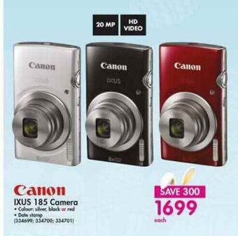 Makro Canon IXUS 185 Camera offer