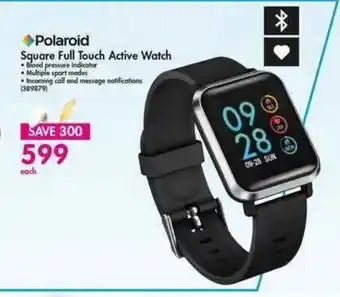 Makro Polaroid Square Full Touch Active Watch offer