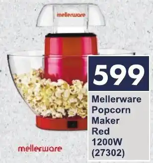 President Hyper Mellerware Popcorn Maker Red 1200W (27302) offer