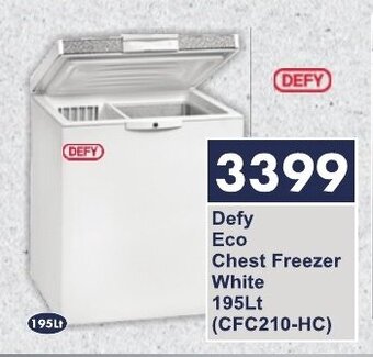 President Hyper Defy Eco Chest Freezer White 195Lt (CFC210-HC) offer
