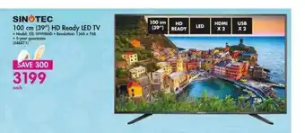 Makro Sinotec 100cm (39") HD Ready LED TV offer