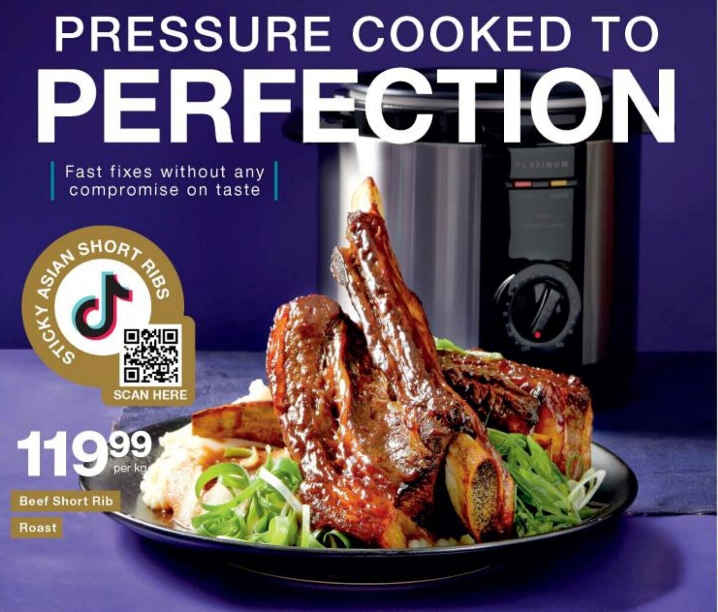 Beef Short Rib Roast offer at Checkers