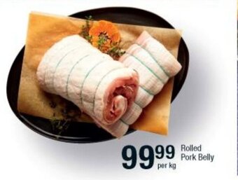 Checkers Rolled Pork Belly offer