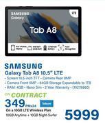 Incredible Connection Samsung galaxy tab a8 10.5 lte offer