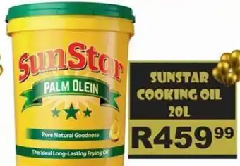 Advance Cash n Carry SUNSTAR COOKING OIL 20L offer