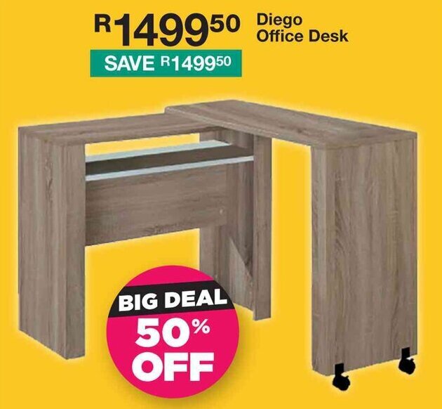 Diego Office Desk offer at House & Home
