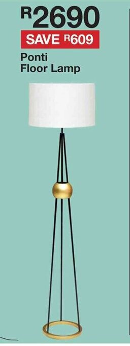 House & Home Ponti Floor Lamp offer