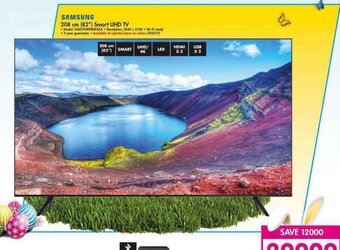 Makro Samsung 208cm (82") Smart UHD TV offer