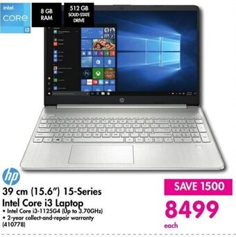 Makro hp 39 cm (15.6") 15-Series Intel Core i3 Laptop offer