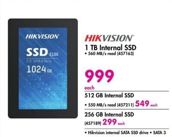 HIKVISION 1 TB Internal SSD