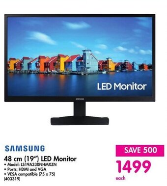 Makro SAMSUNG 48 cm (19") LED Monitor offer