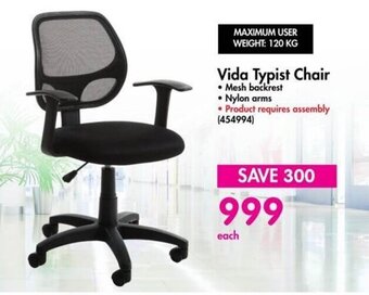 Makro Vida Typist Chair offer