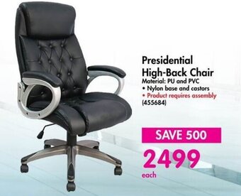 Makro Presidential High-Back Chair offer