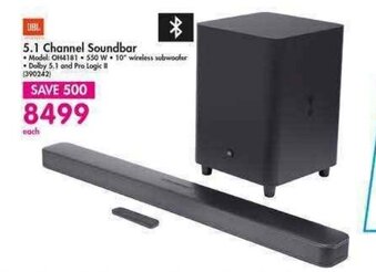 Makro JBL 5.1 Channel Soundbar offer