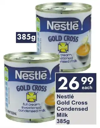 President Hyper Nestlé Gold Cross Condensed Milk 385g offer