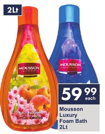 Mousson Luxury Foam Bath 2Lt