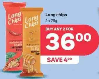 PEP Long chips 2 x 75g offer