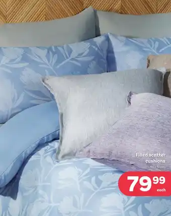 PEP Filled scatter cushions 50x50cm offer