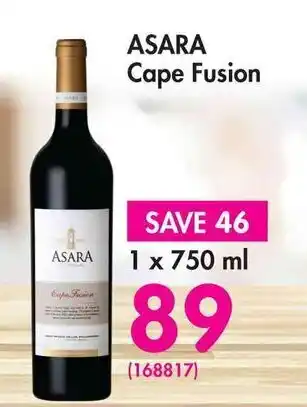 Makro ASARA Cape Fusion offer