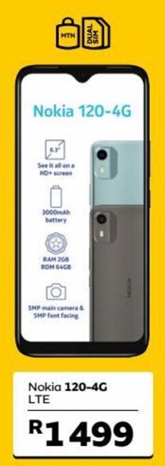 MTN Nokia 120-4G LTE offer