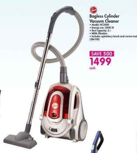 Bagless Cylinder Vacuum Cleaner offer at Makro
