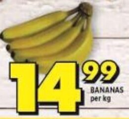 Shoprite BANANAS per kg offer