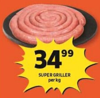 Shoprite SUPER GRILLER per kg offer