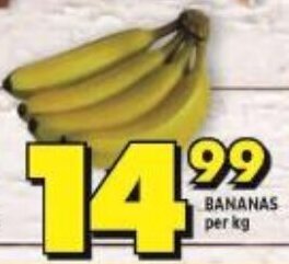 Shoprite BANANAS per kg offer