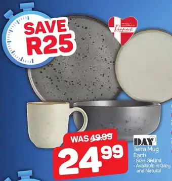 Pick n Pay DAY Terra Mug Each offer
