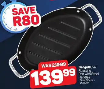 Pick n Pay Dangrill Oval Roasting Pan with Steel Handles offer