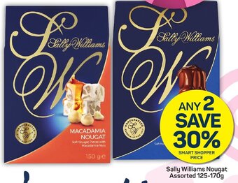 Pick n Pay Sally Williams Nougat Assorted 125-170g offer