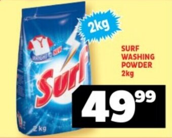 Usave SURF WASHING POWDER 2kg offer