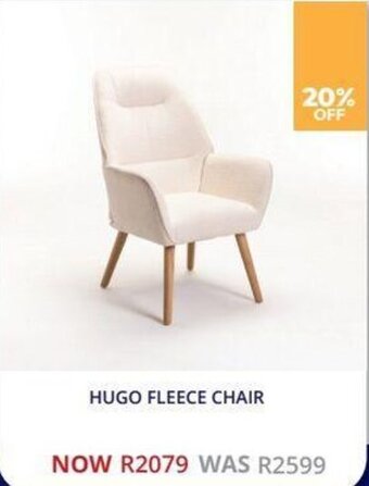 Decofurn HUGO FLEECE CHAIR offer