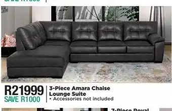 House & Home Chaise lounge suite offer
